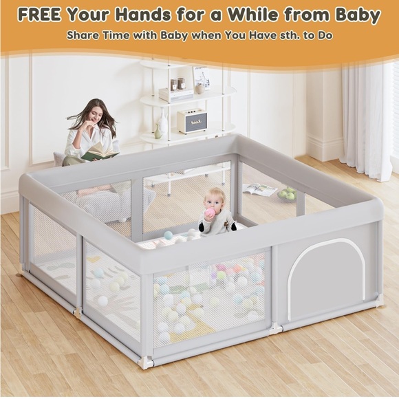 Brand new baby playpen 4ft by 4ft - Picture 2 of 3